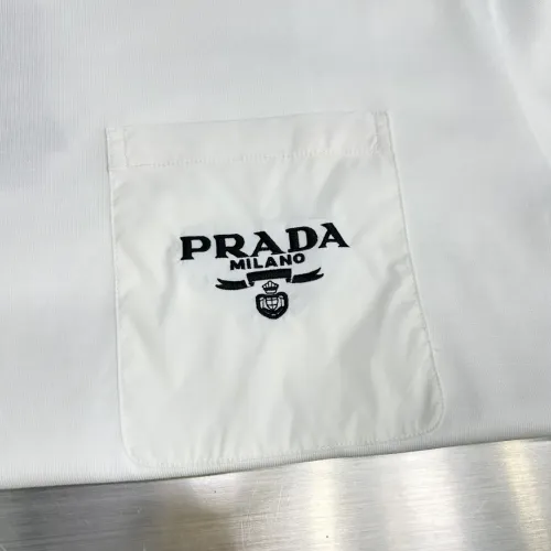 Replica Prada T-Shirts Short Sleeved For Men #1436401 $82.00 USD for Wholesale
