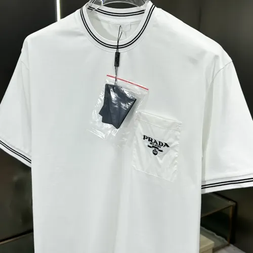 Replica Prada T-Shirts Short Sleeved For Men #1436401 $82.00 USD for Wholesale