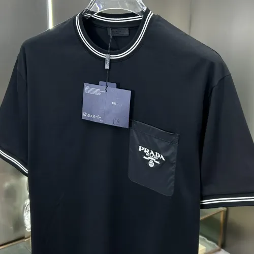 Replica Prada T-Shirts Short Sleeved For Men #1436402 $82.00 USD for Wholesale