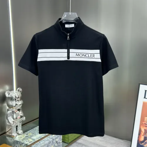 Wholesale Moncler T-Shirts Short Sleeved For Men #1436406 $82.00 USD, Wholesale Quality Replica Moncler T-Shirts