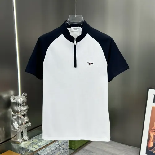 Wholesale Thom Browne TB T-Shirts Short Sleeved For Men #1436407 $82.00 USD, Wholesale Quality Replica Thom Browne TB T-Shirts