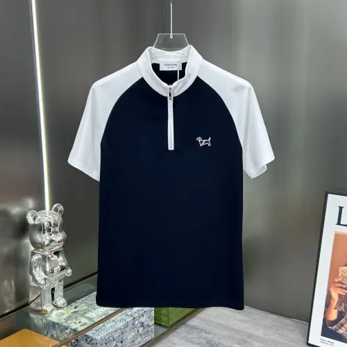 Wholesale Thom Browne TB T-Shirts Short Sleeved For Men #1436408 $82.00 USD, Wholesale Quality Replica Thom Browne TB T-Shirts