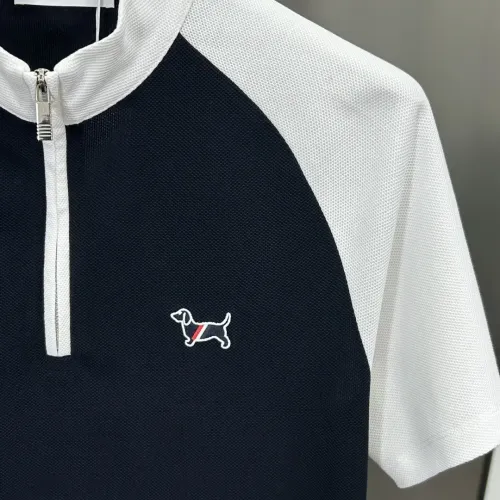 Replica Thom Browne TB T-Shirts Short Sleeved For Men #1436408 $82.00 USD for Wholesale