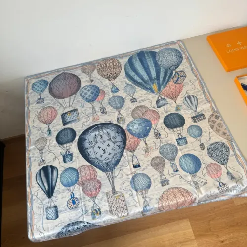 Wholesale Louis Vuitton Silk Squares #1436416 $48.00 USD, Wholesale Quality Replica Louis Vuitton Scarf