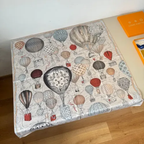 Wholesale Louis Vuitton Silk Squares #1436417 $48.00 USD, Wholesale Quality Replica Louis Vuitton Scarf