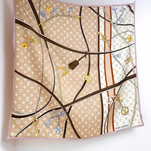 Wholesale Louis Vuitton Silk Squares #1436424 $76.00 USD, Wholesale Quality Replica Louis Vuitton Scarf
