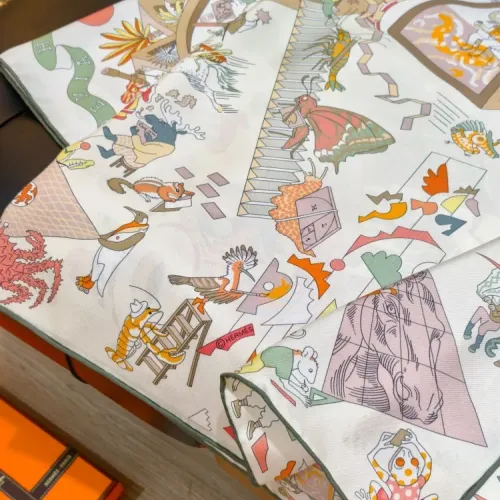 Replica Hermes Silk Squares #1436431 $64.00 USD for Wholesale