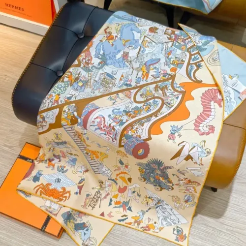 Replica Hermes Silk Squares #1436432 $64.00 USD for Wholesale