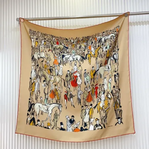 Wholesale Hermes Silk Squares #1436434 $64.00 USD, Wholesale Quality Replica Hermes Scarf