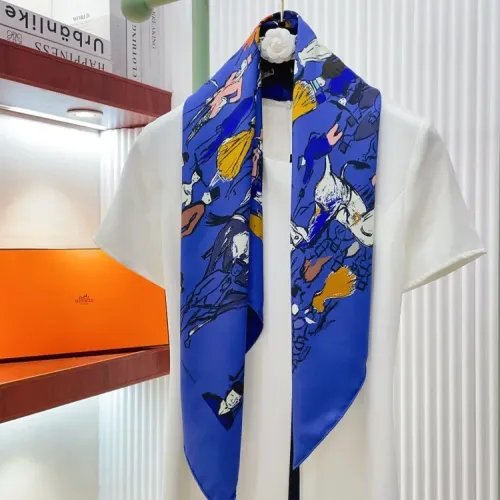 Replica Hermes Silk Squares #1436435 $64.00 USD for Wholesale