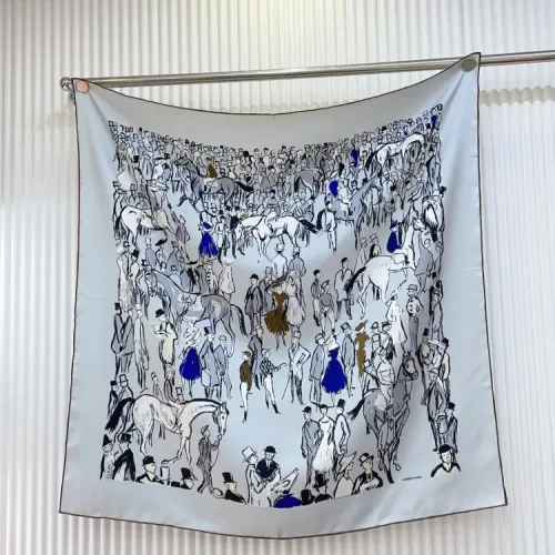 Wholesale Hermes Silk Squares #1436436 $64.00 USD, Wholesale Quality Replica Hermes Scarf