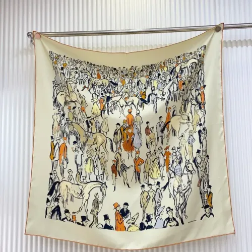 Wholesale Hermes Silk Squares #1436437 $64.00 USD, Wholesale Quality Replica Hermes Scarf