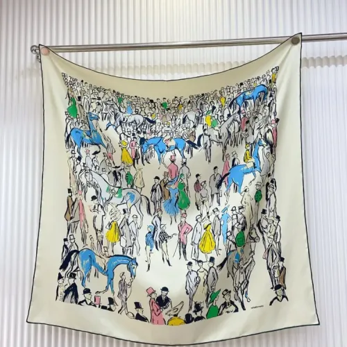 Wholesale Hermes Silk Squares #1436438 $64.00 USD, Wholesale Quality Replica Hermes Scarf