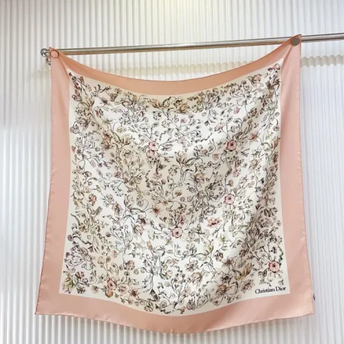 Wholesale Christian Dior Silk Squares #1436446 $64.00 USD, Wholesale Quality Replica Christian Dior Scarf