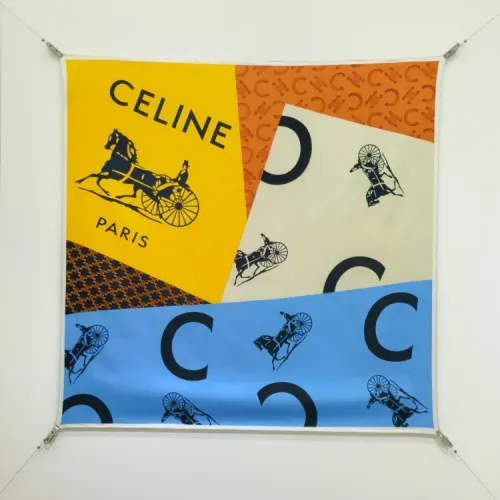 Wholesale Celine Silk Squares #1436450 $64.00 USD, Wholesale Quality Replica Celine Scarf
