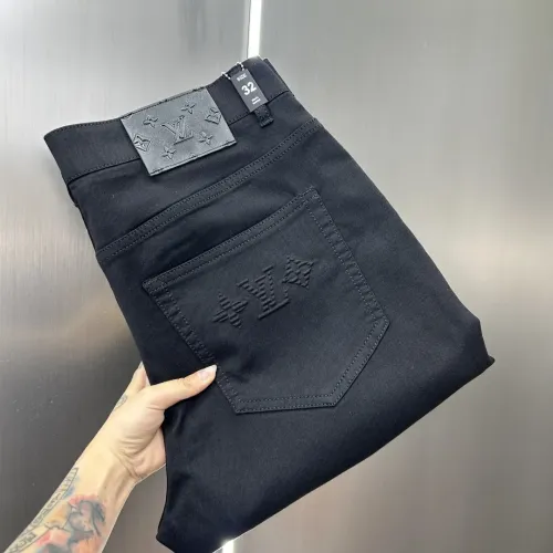 Wholesale Louis Vuitton LV Jeans For Men #1436456 $72.00 USD, Wholesale Quality Replica Louis Vuitton LV Jeans