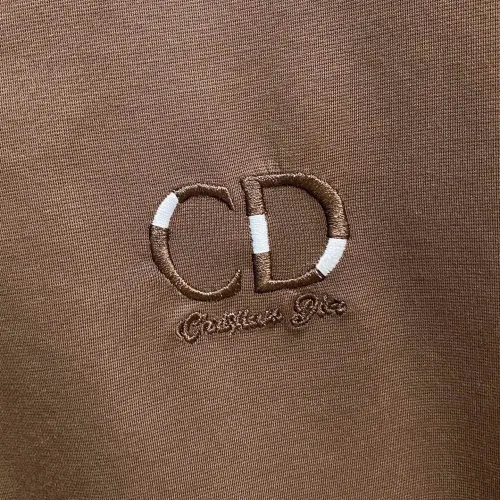 Replica Christian Dior T-Shirts Short Sleeved For Men #1436480 $76.00 USD for Wholesale