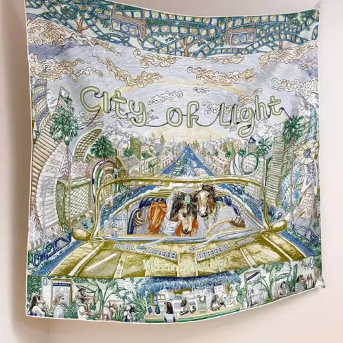 Wholesale Hermes Silk Squares #1436488 $76.00 USD, Wholesale Quality Replica Hermes Scarf