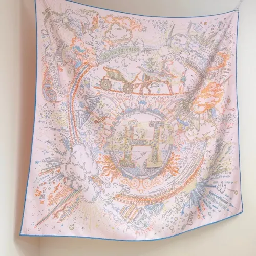 Wholesale Hermes Silk Squares #1436490 $76.00 USD, Wholesale Quality Replica Hermes Scarf