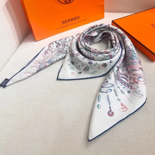 Replica Hermes Silk Squares #1436491 $76.00 USD for Wholesale