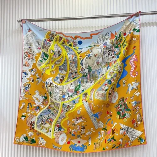Wholesale Hermes Silk Squares #1436496 $72.00 USD, Wholesale Quality Replica Hermes Scarf
