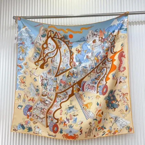 Wholesale Hermes Silk Squares #1436497 $72.00 USD, Wholesale Quality Replica Hermes Scarf