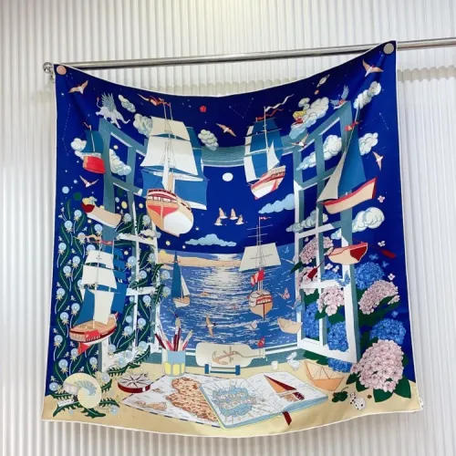 Wholesale Hermes Silk Squares #1436499 $72.00 USD, Wholesale Quality Replica Hermes Scarf