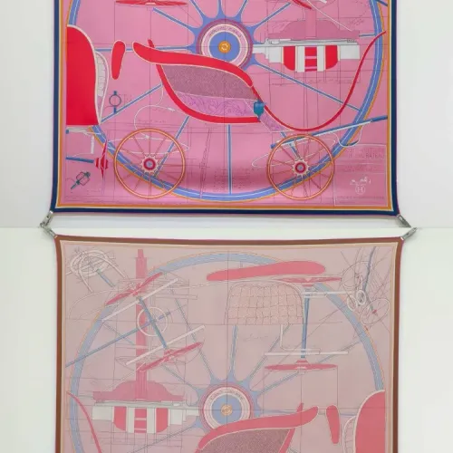 Wholesale Hermes Silk Squares #1436506 $68.00 USD, Wholesale Quality Replica Hermes Scarf