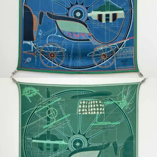 Wholesale Hermes Silk Squares #1436510 $68.00 USD, Wholesale Quality Replica Hermes Scarf