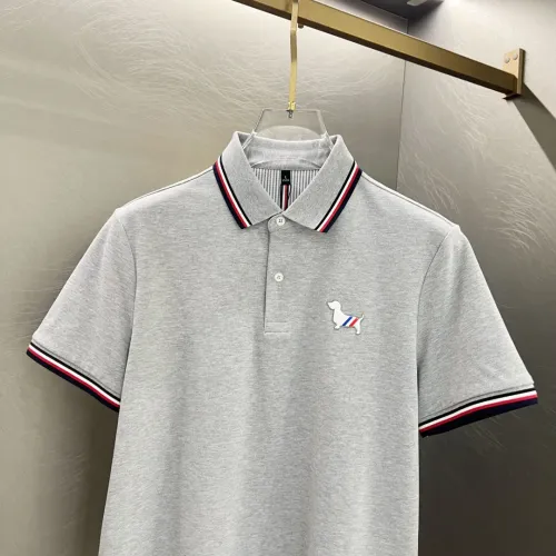 Replica Thom Browne TB T-Shirts Short Sleeved For Unisex #1436520 $76.00 USD for Wholesale