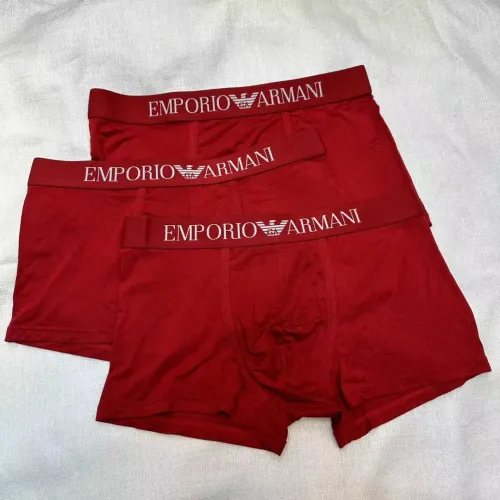 Wholesale Armani Underwears For Men #1436535 $32.00 USD, Wholesale Quality Replica Armani Underwears