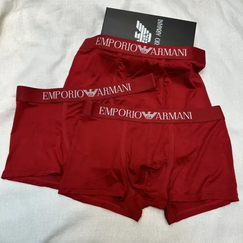 Replica Armani Underwears For Men #1436535 $32.00 USD for Wholesale