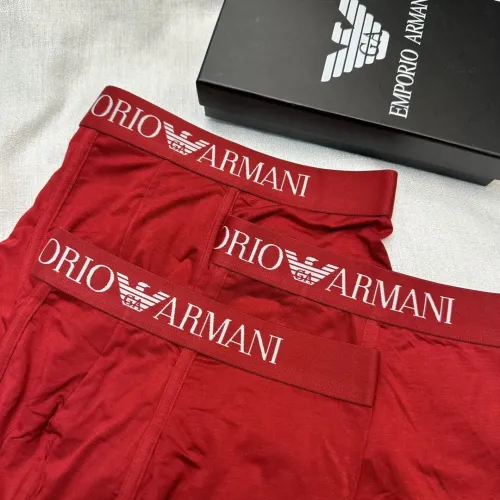 Replica Armani Underwears For Men #1436535 $32.00 USD for Wholesale