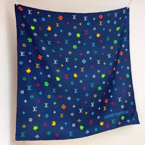 Wholesale Louis Vuitton Silk Squares #1436547 $76.00 USD, Wholesale Quality Replica Louis Vuitton Scarf