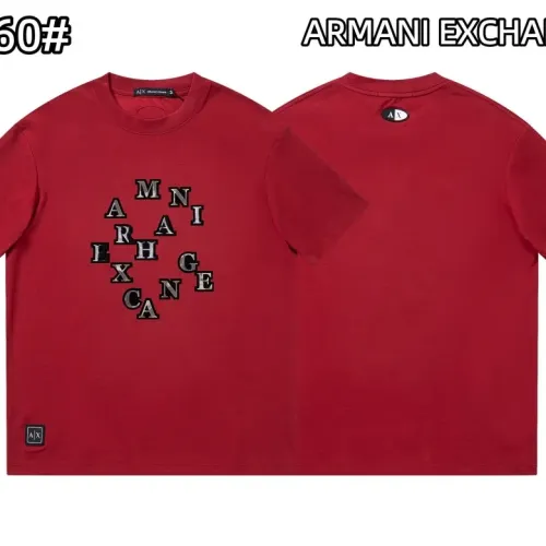 Wholesale Armani T-Shirts Short Sleeved For Men #1436554 $27.00 USD, Wholesale Quality Replica Armani T-Shirts