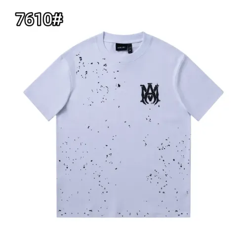 Wholesale Amiri T-Shirts Short Sleeved For Men #1436556 $27.00 USD, Wholesale Quality Replica Amiri T-Shirts