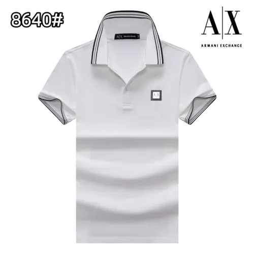 Wholesale Armani T-Shirts Short Sleeved For Men #1436559 $25.00 USD, Wholesale Quality Replica Armani T-Shirts