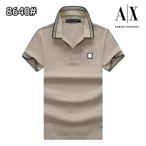 Wholesale Armani T-Shirts Short Sleeved For Men #1436560 $25.00 USD, Wholesale Quality Replica Armani T-Shirts