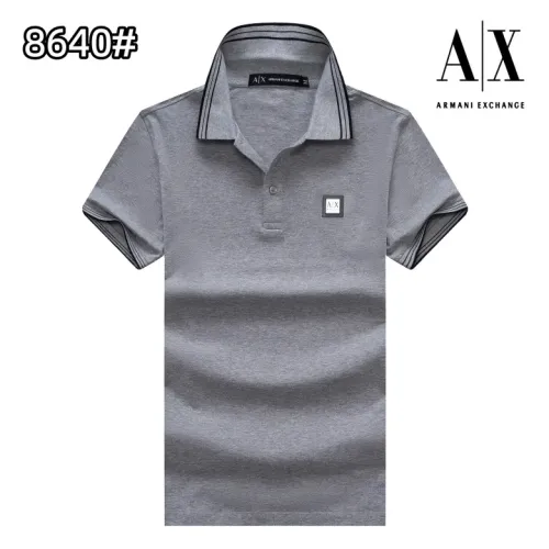 Wholesale Armani T-Shirts Short Sleeved For Men #1436561 $25.00 USD, Wholesale Quality Replica Armani T-Shirts