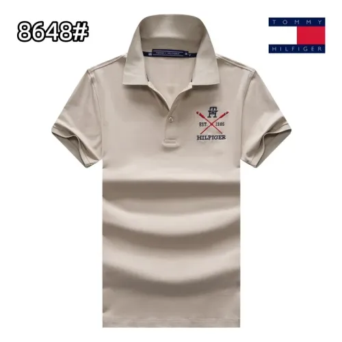 Wholesale Tommy Hilfiger TH T-Shirts Short Sleeved For Men #1436564 $25.00 USD, Wholesale Quality Replica Tommy Hilfiger TH T-Shirts