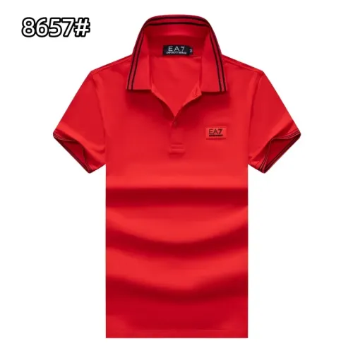 Wholesale Armani T-Shirts Short Sleeved For Men #1436574 $25.00 USD, Wholesale Quality Replica Armani T-Shirts