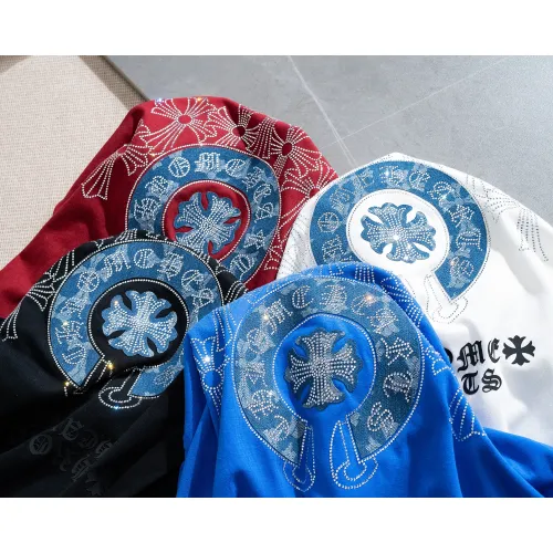 Replica Chrome Hearts T-Shirts Short Sleeved For Unisex #1436585 $36.00 USD for Wholesale