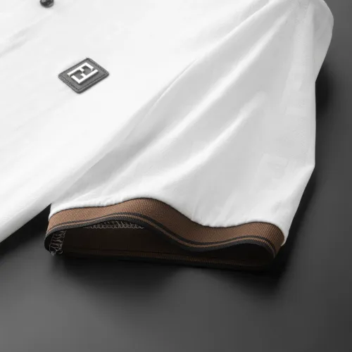 Replica Fendi T-Shirts Short Sleeved For Men #1436698 $45.00 USD for Wholesale