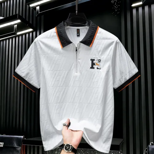 Wholesale Hermes T-Shirts Short Sleeved For Men #1436708 $45.00 USD, Wholesale Quality Replica Hermes T-Shirts