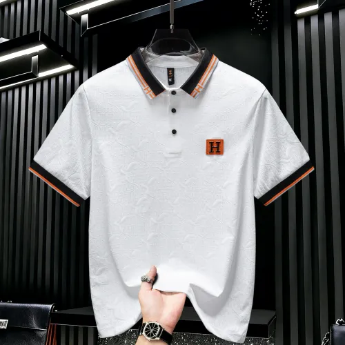Wholesale Hermes T-Shirts Short Sleeved For Men #1436712 $45.00 USD, Wholesale Quality Replica Hermes T-Shirts