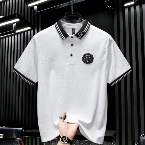 Wholesale Dolce &amp; Gabbana D&amp;G T-Shirts Short Sleeved For Men #1436718 $45.00 USD, Wholesale Quality Replica Dolce &amp; Gabbana D&amp;G T-Shirts