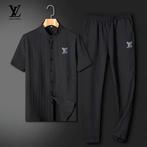 Wholesale Louis Vuitton LV Tracksuits Short Sleeved For Unisex #1436740 $64.00 USD, Wholesale Quality Replica Louis Vuitton LV Tracksuits