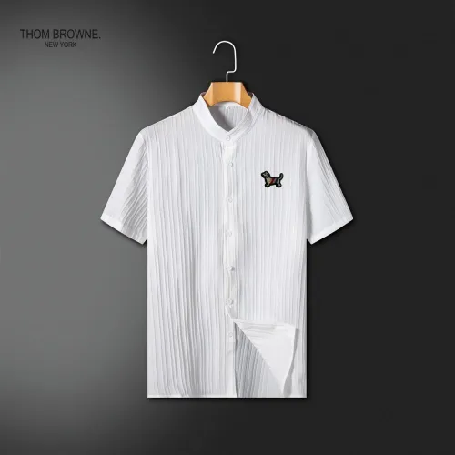 Replica Thom Browne TB Tracksuits Short Sleeved For Unisex #1436759 $64.00 USD for Wholesale