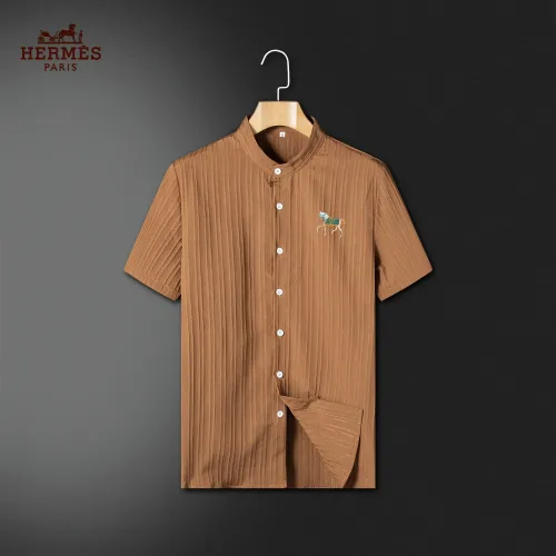 Replica Hermes Tracksuits Short Sleeved For Unisex #1436766 $64.00 USD for Wholesale