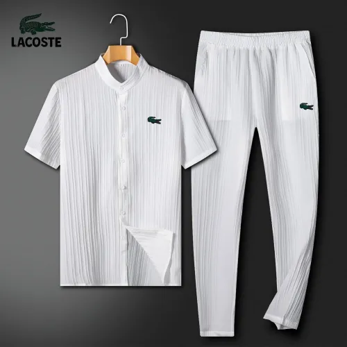 Wholesale Lacoste Tracksuits Short Sleeved For Unisex #1436771 $64.00 USD, Wholesale Quality Replica Lacoste Tracksuits